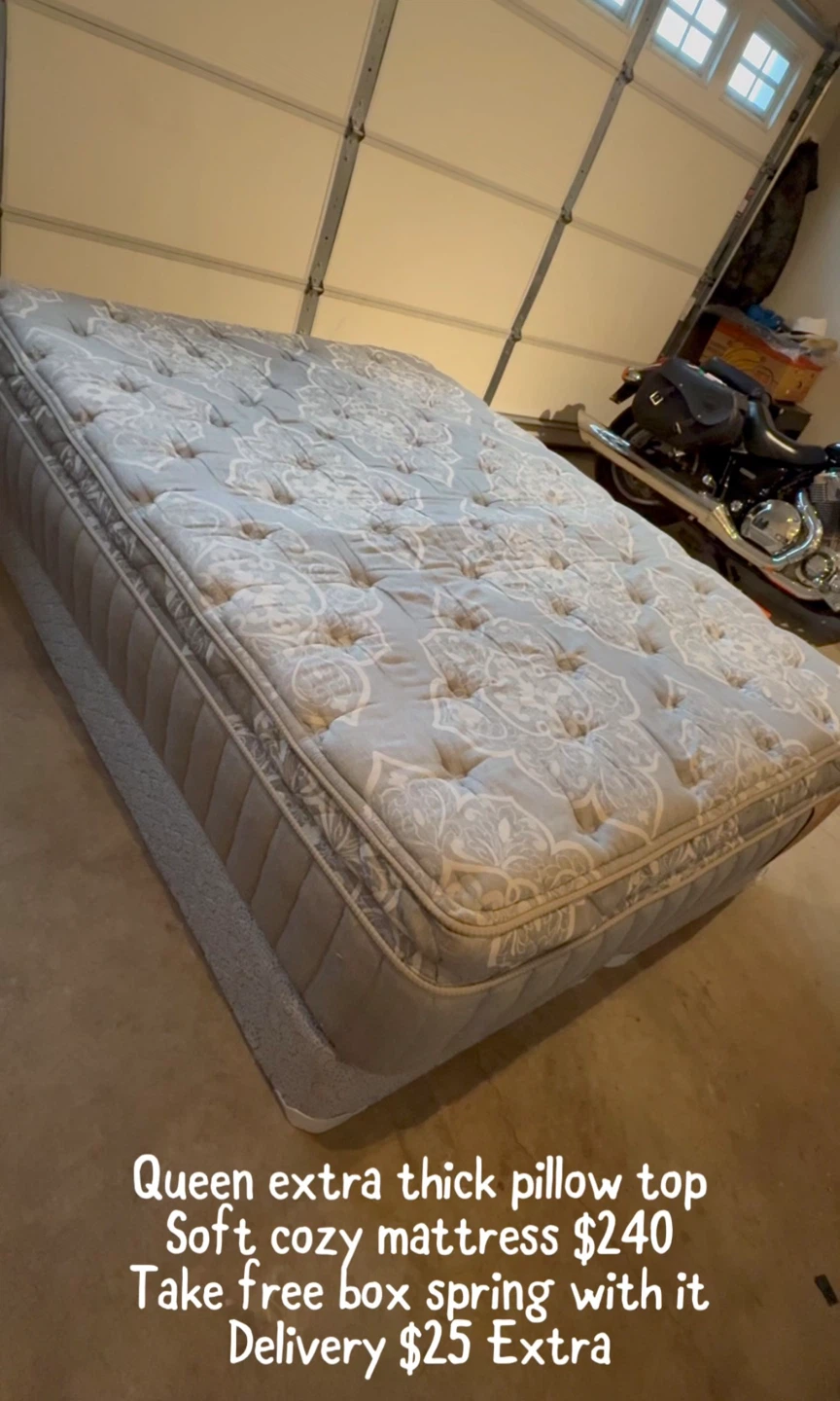 Serta Queen Pillow Top Mattress