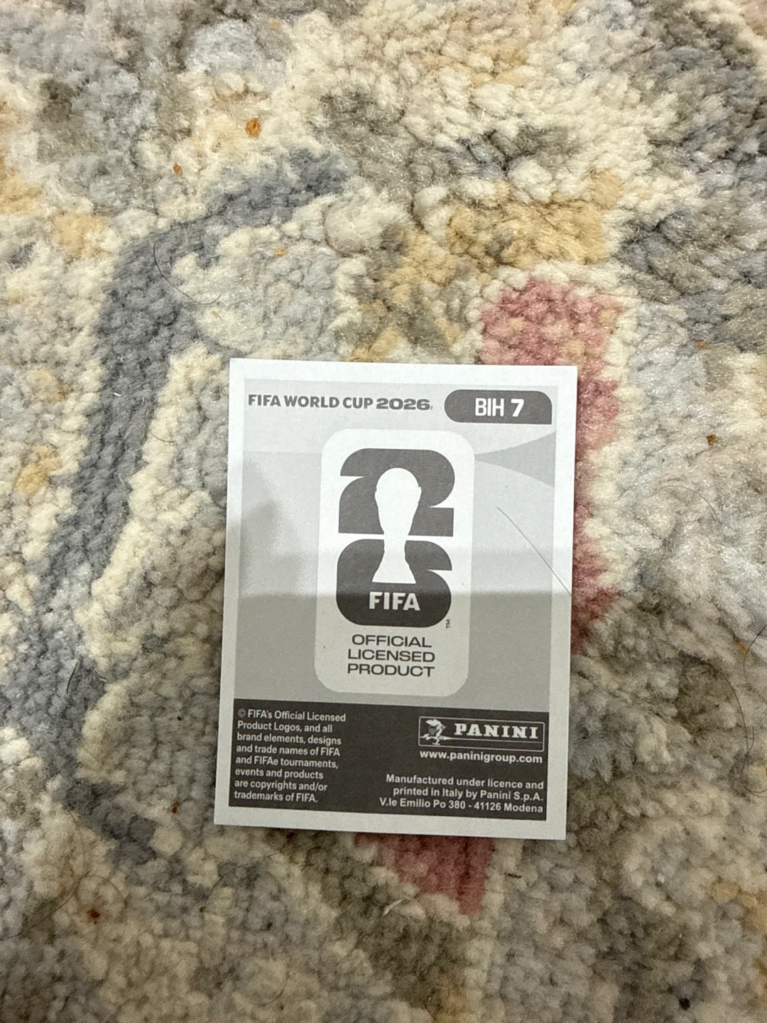 Panini FIFA World Cup 2026 Nikola Katić BIH 7 sticker - photo 2