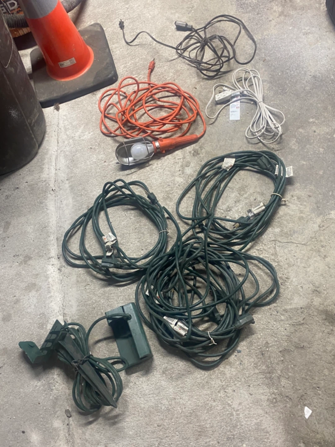 Assorted Electrical Cords and Light - photo 2