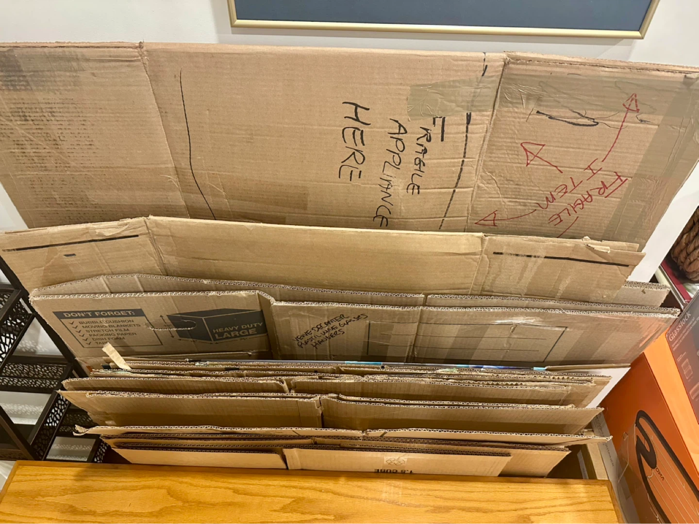 Free CLEAN moving boxes & packing supplies