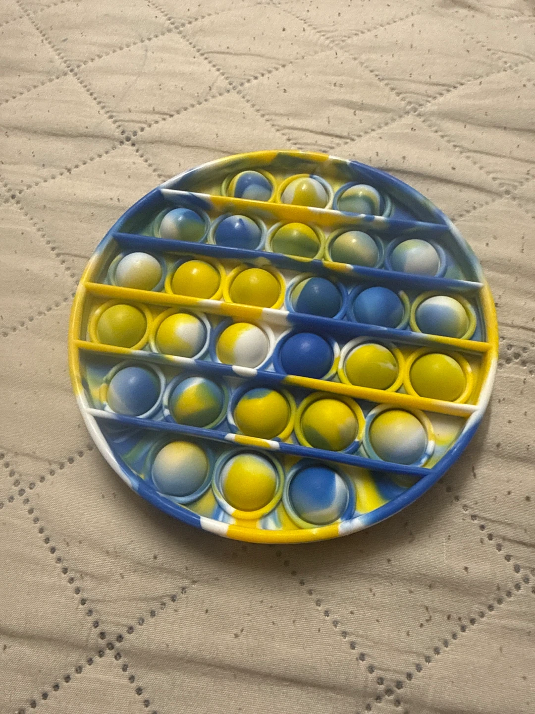 Round Tie-Dye Pop Fidget Toy