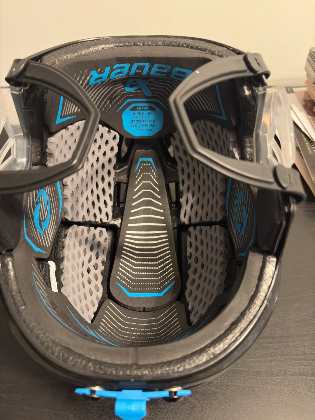 Bauer re-act 70 Hockey helmet - photo 5