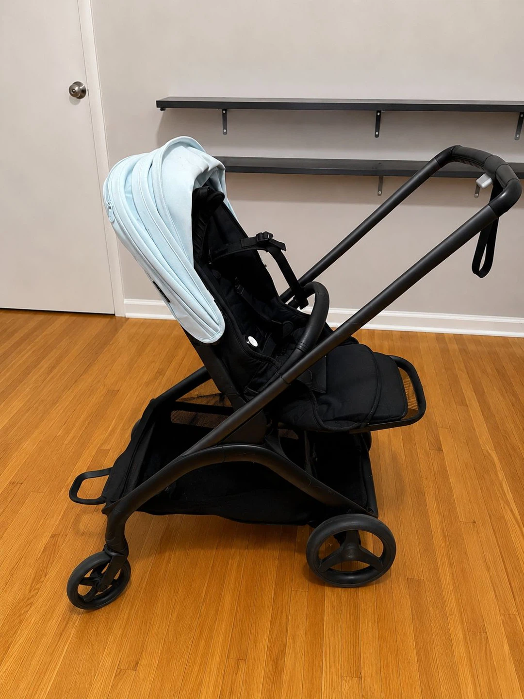 Bugaboo Donkey Stroller - Black/Light Blue