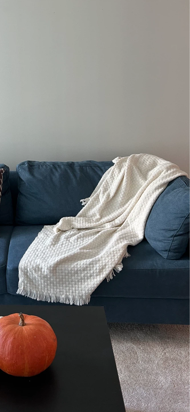 Throw Blanket - Cream