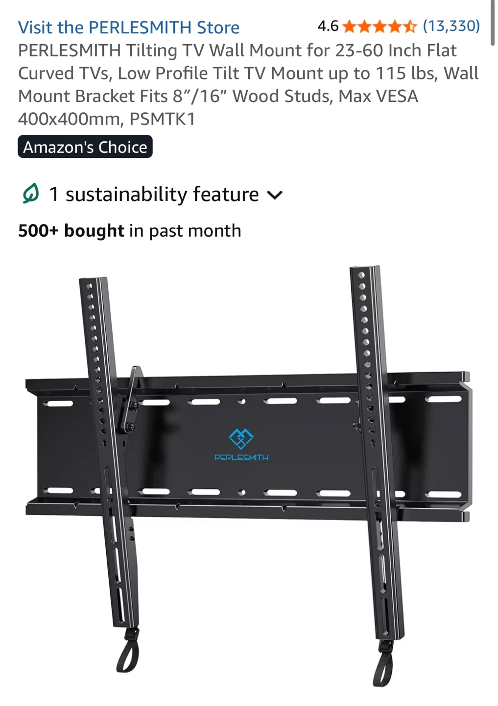Tilting TV Wall Mount x2