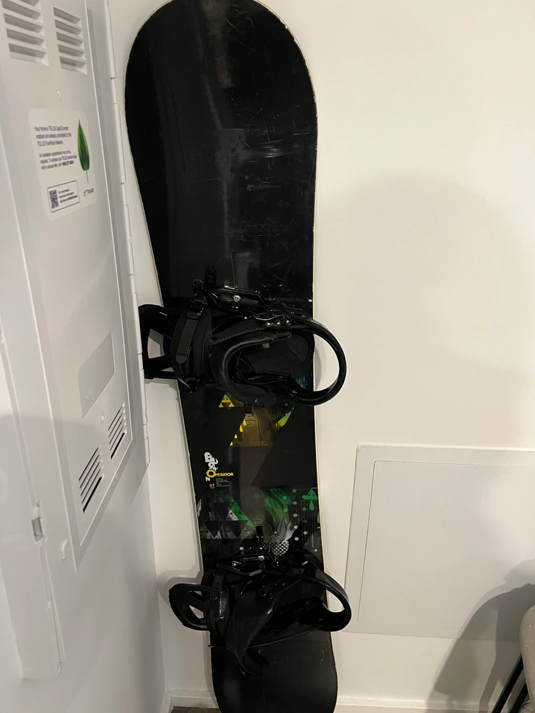 Burton Operator 157W Snowboard with Burton Bindings