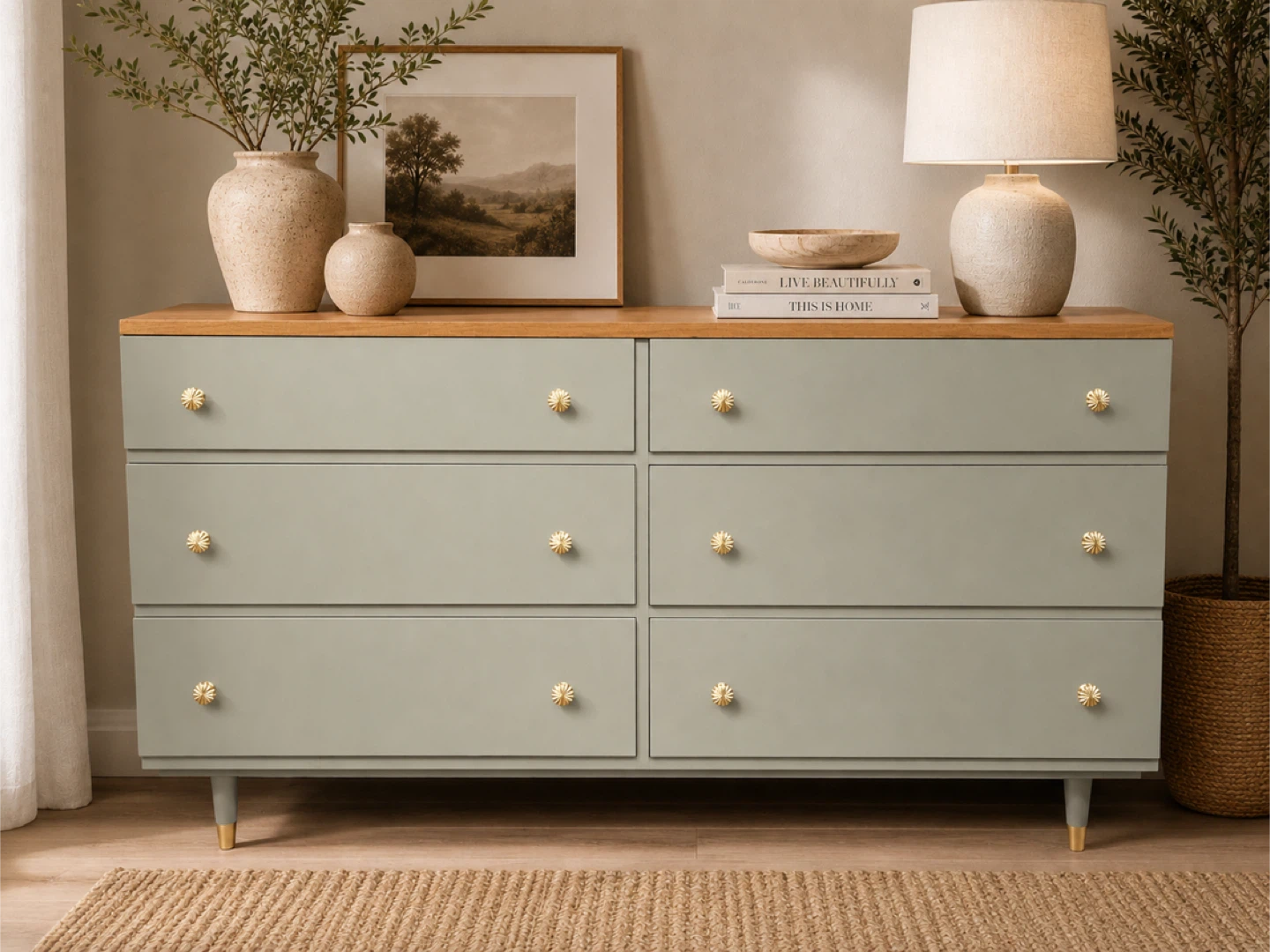 ✨Gibbard Mahogany Dresser✨