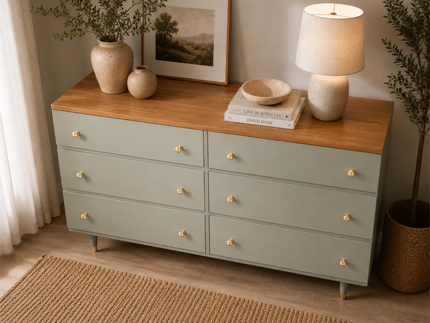 ✨Gibbard Mahogany Dresser✨ - photo 3