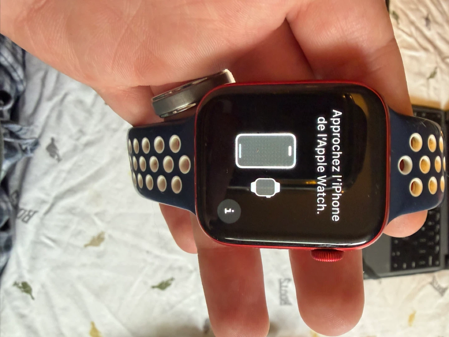 Apple Watch Series 6 product red and Bands and Cases