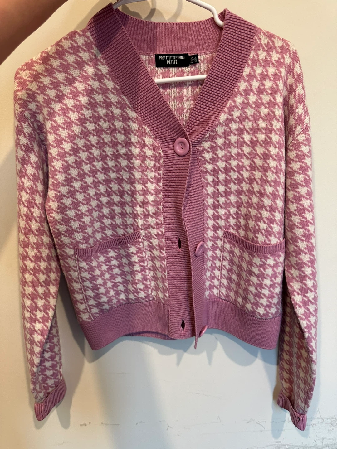 PrettyLittleThing Pink Cardigan - photo 2