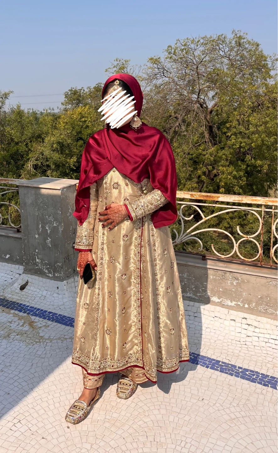 Pakistani wedding Luxury Angarkha party wear