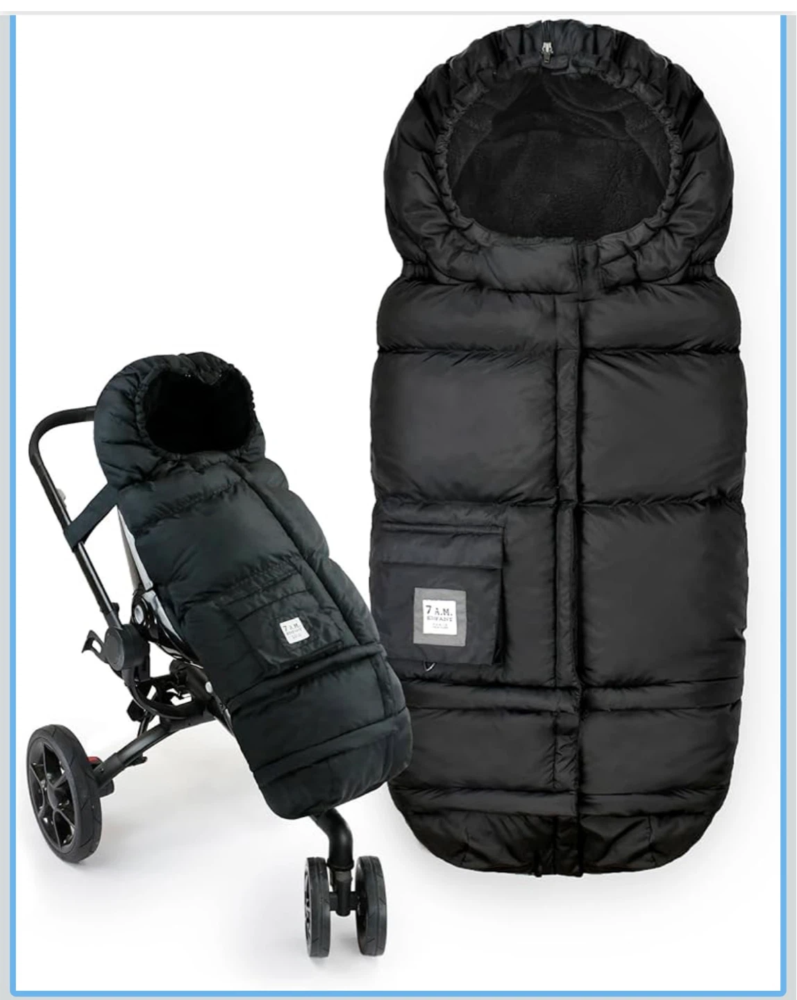 7 A.M. Enfant Blanket 212 Evolution Footmuff