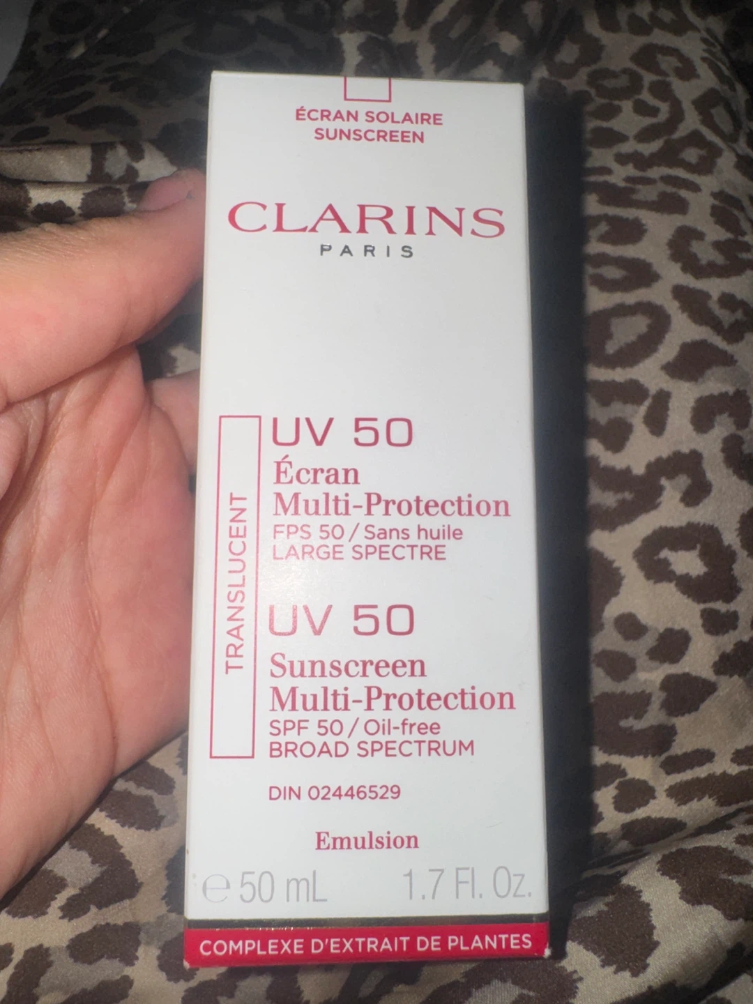 Clarins UV 50 Sunscreen Multi-Protection