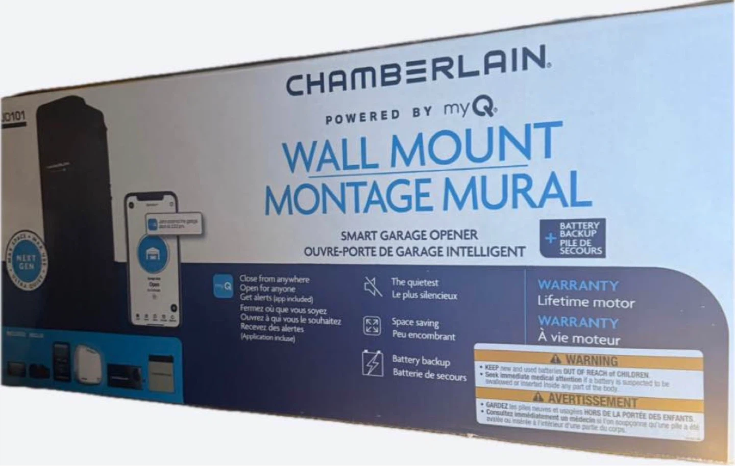 Chamberlain Wall Mount Smart Garage Door Opener RJO101 - photo 3