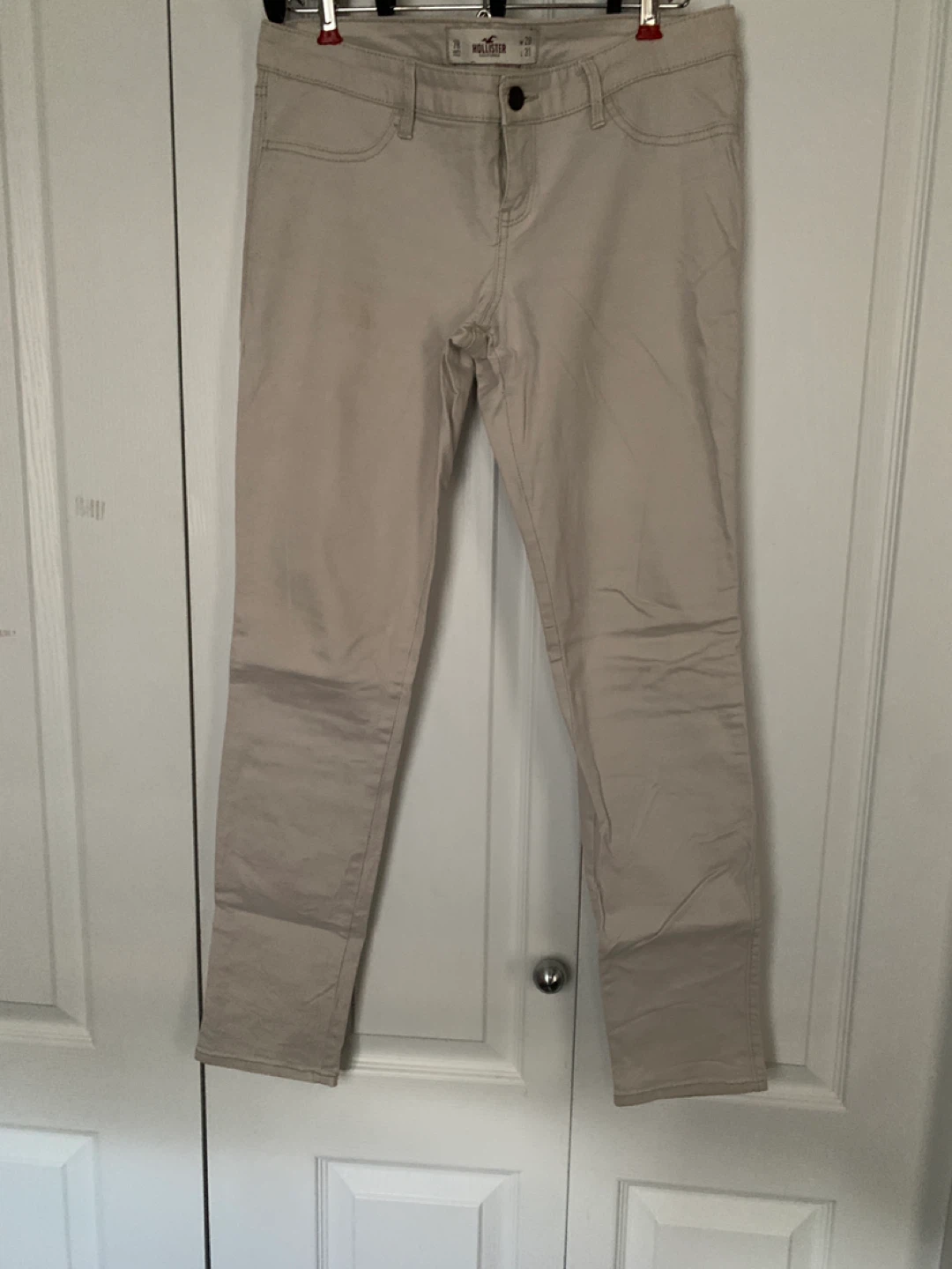 Hollister Khaki Skinny Jeans - Size 28