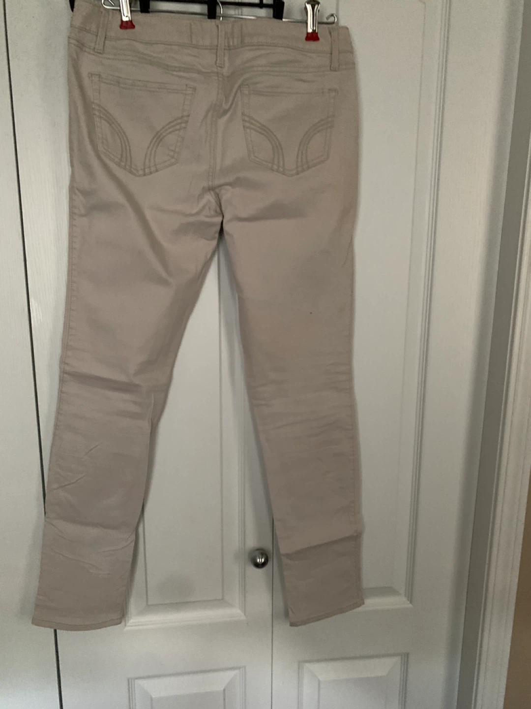 Hollister Khaki Skinny Jeans - Size 28 - photo 2