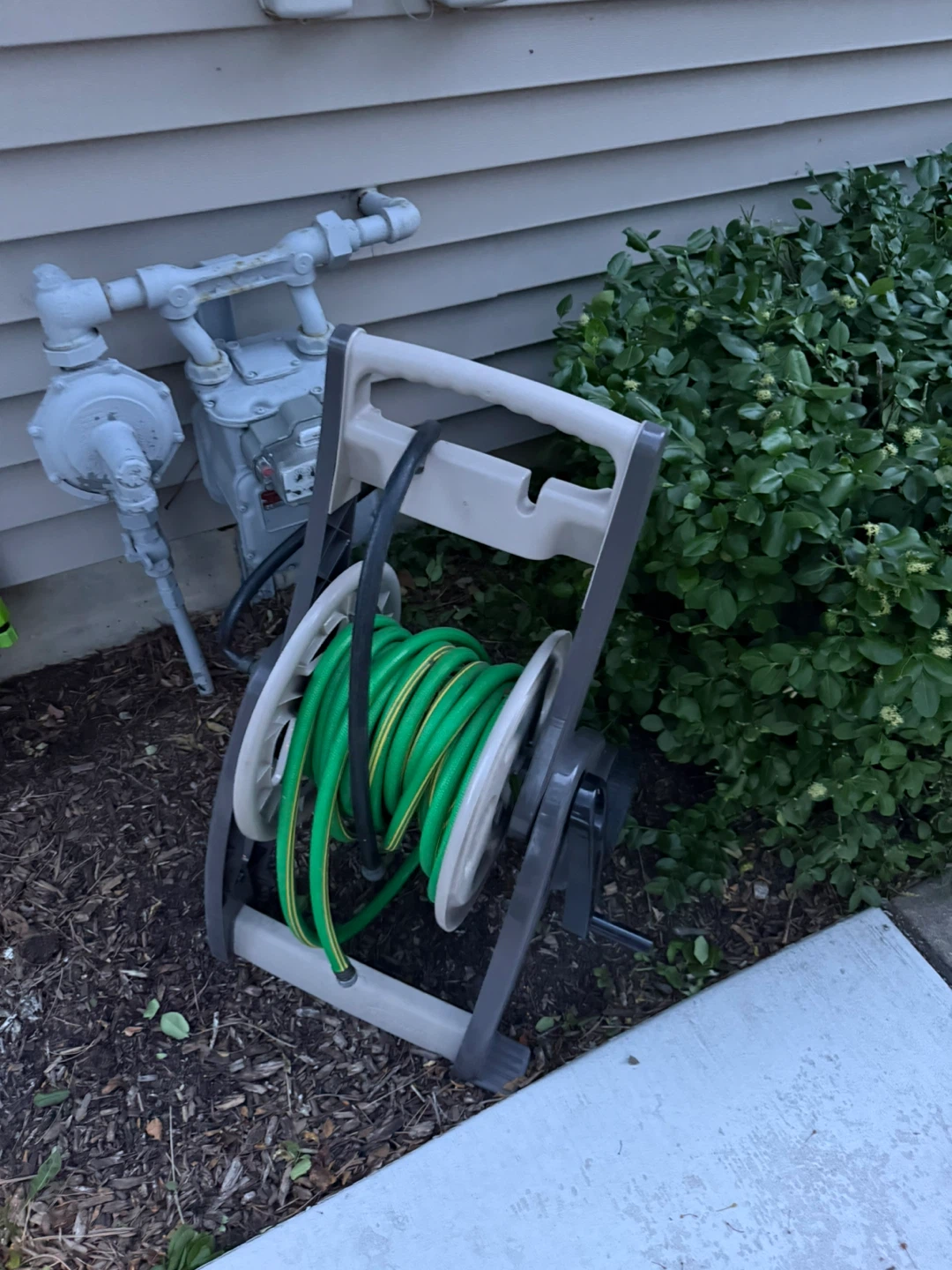 Garden Hose Reel Cart with Hose - photo 2