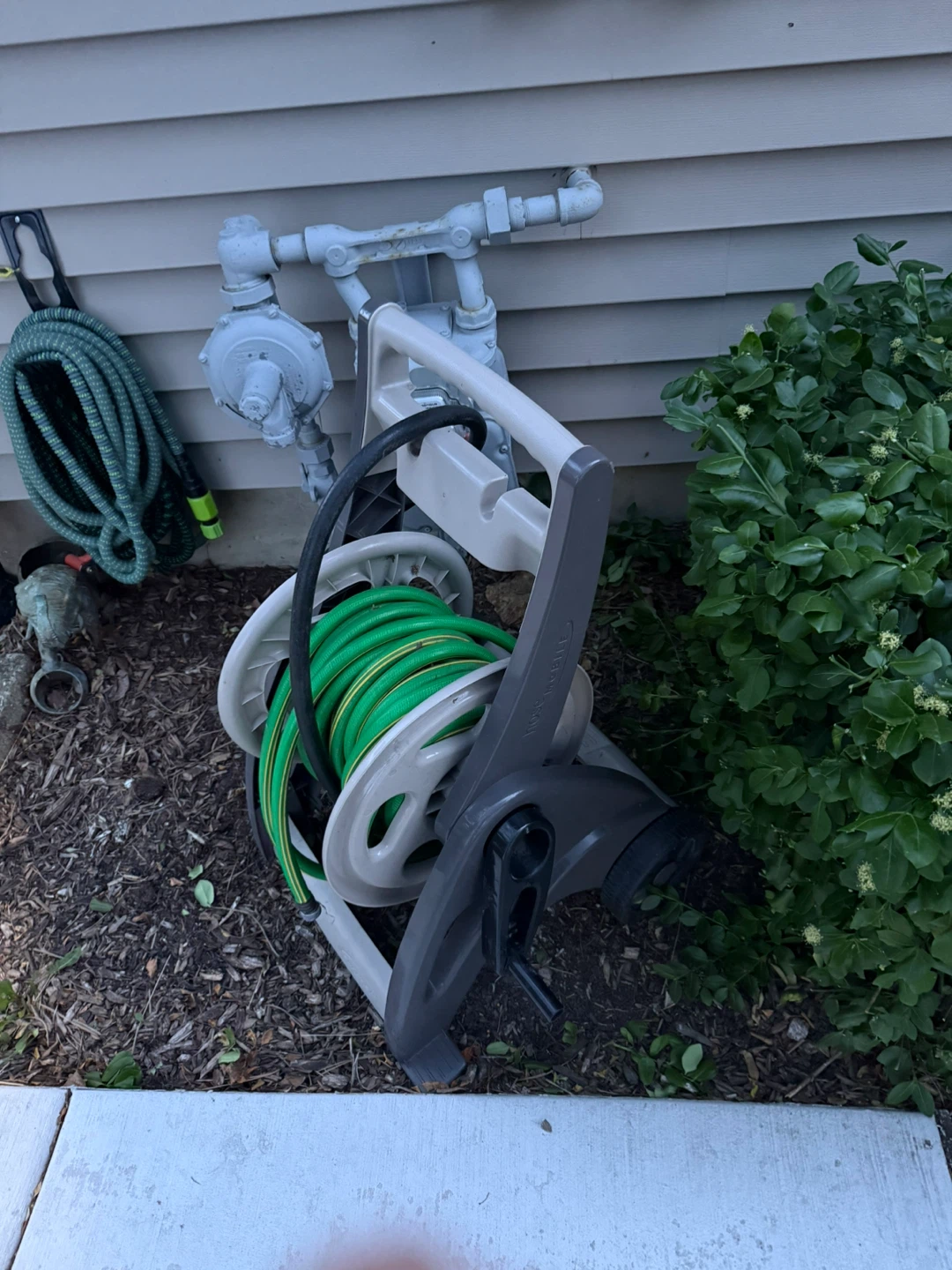 Garden Hose Reel Cart with Hose - photo 3
