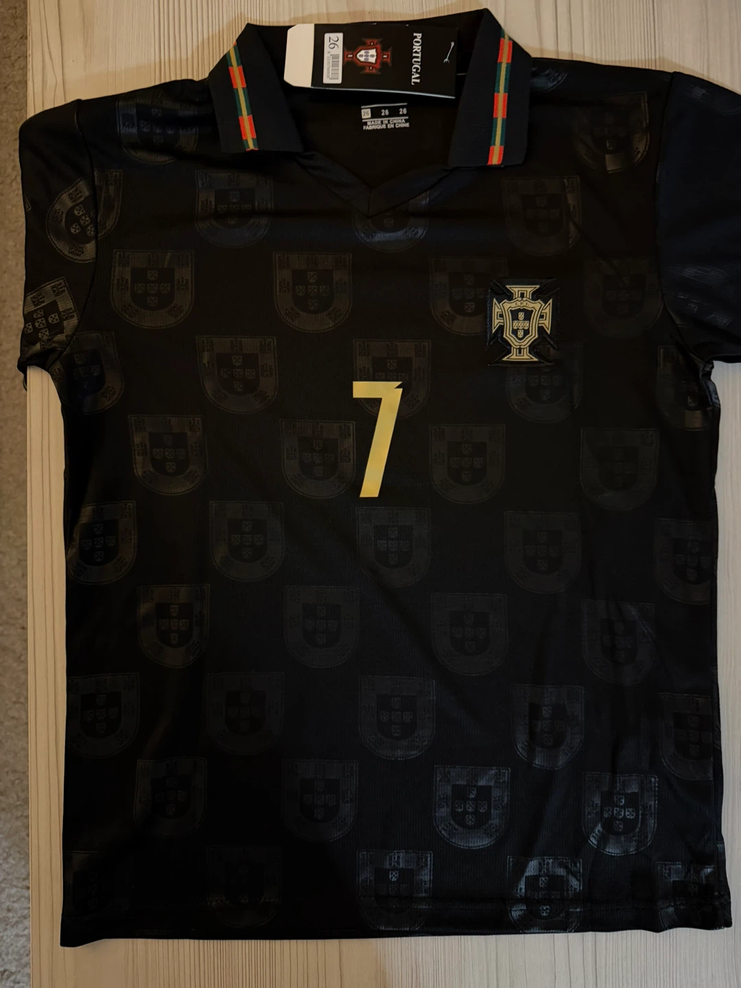 Portugal Ronaldo 7 Soccer Kids Jersey and Shorts Set - photo 2
