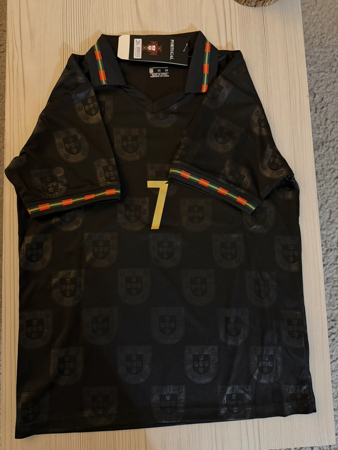 Portugal Ronaldo 7 Soccer Kids Jersey and Shorts Set - photo 3
