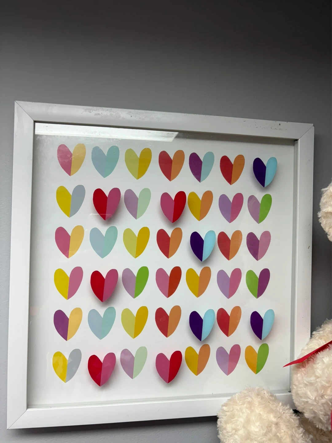 Framed Heart Wall Art