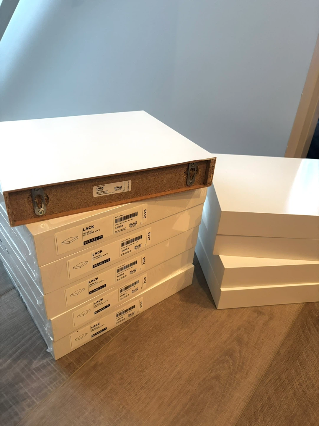 IKEA White Shelves - photo 2