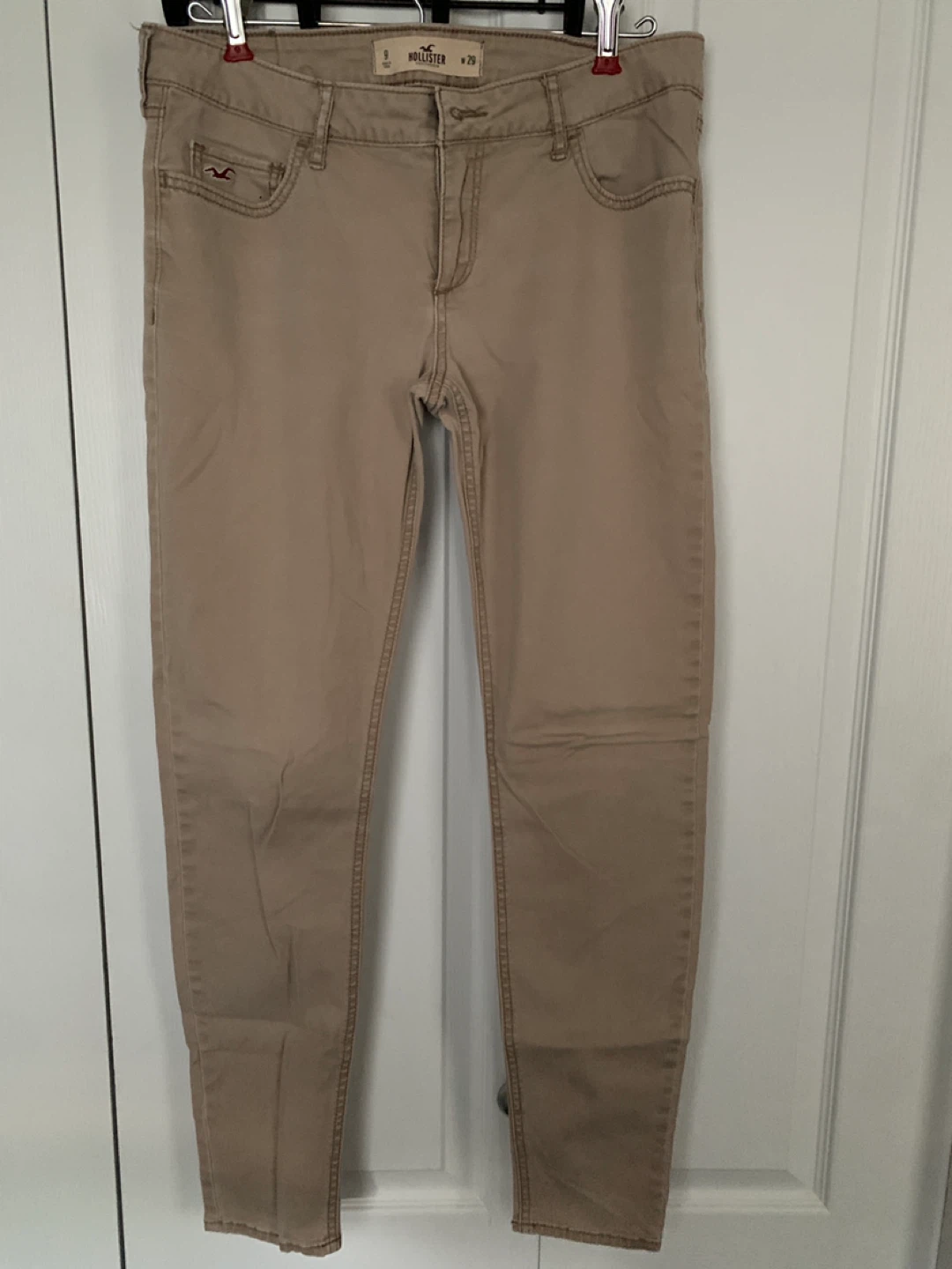 Hollister Khaki Skinny Pants