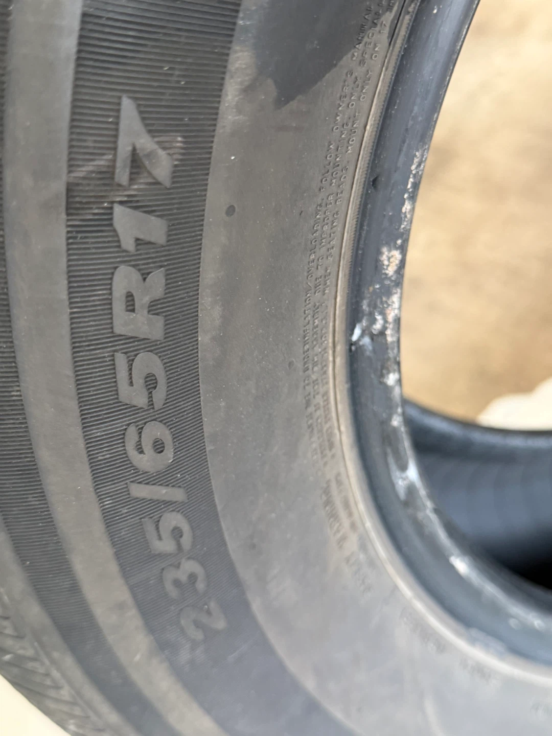 Nexen Roadian GTX Tire 235/65R17 USED - photo 2