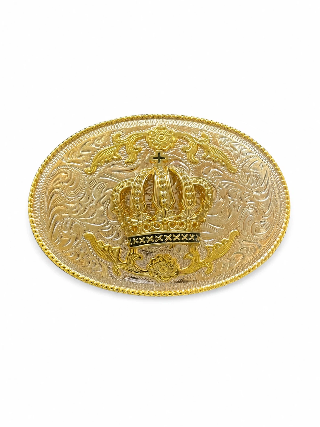 Western Inspired Crown Belt Buckle
