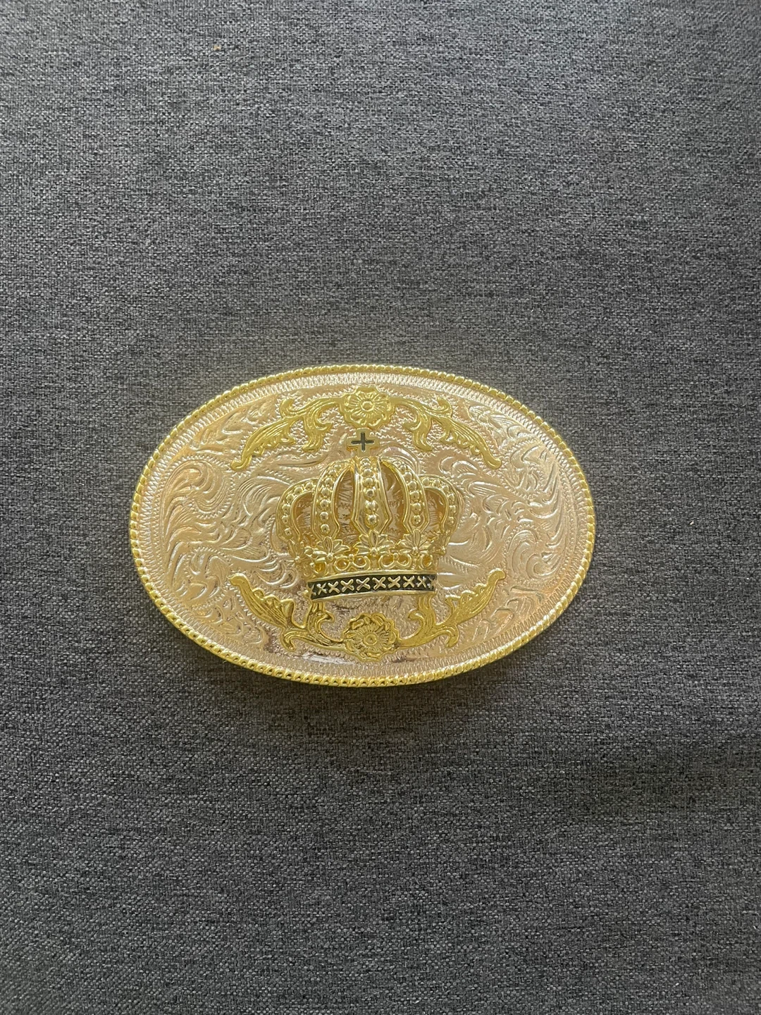Western Inspired Crown Belt Buckle - photo 2