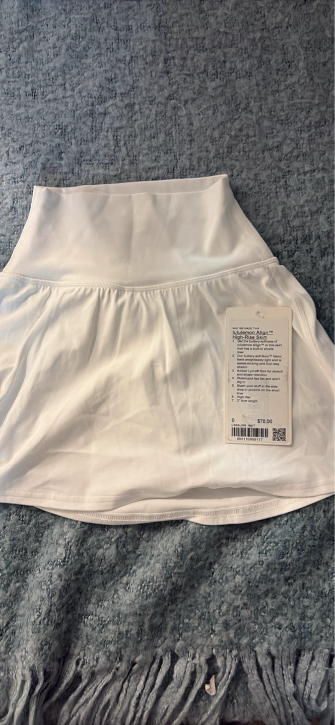 Lululemon Align High-Rise Skirt - White - photo 2
