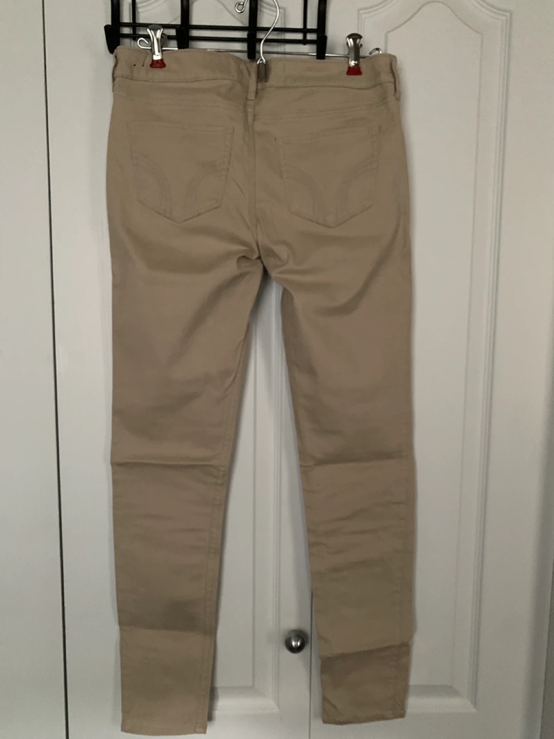 Hollister Women's Khaki Skinny Pants Size 28 - photo 2