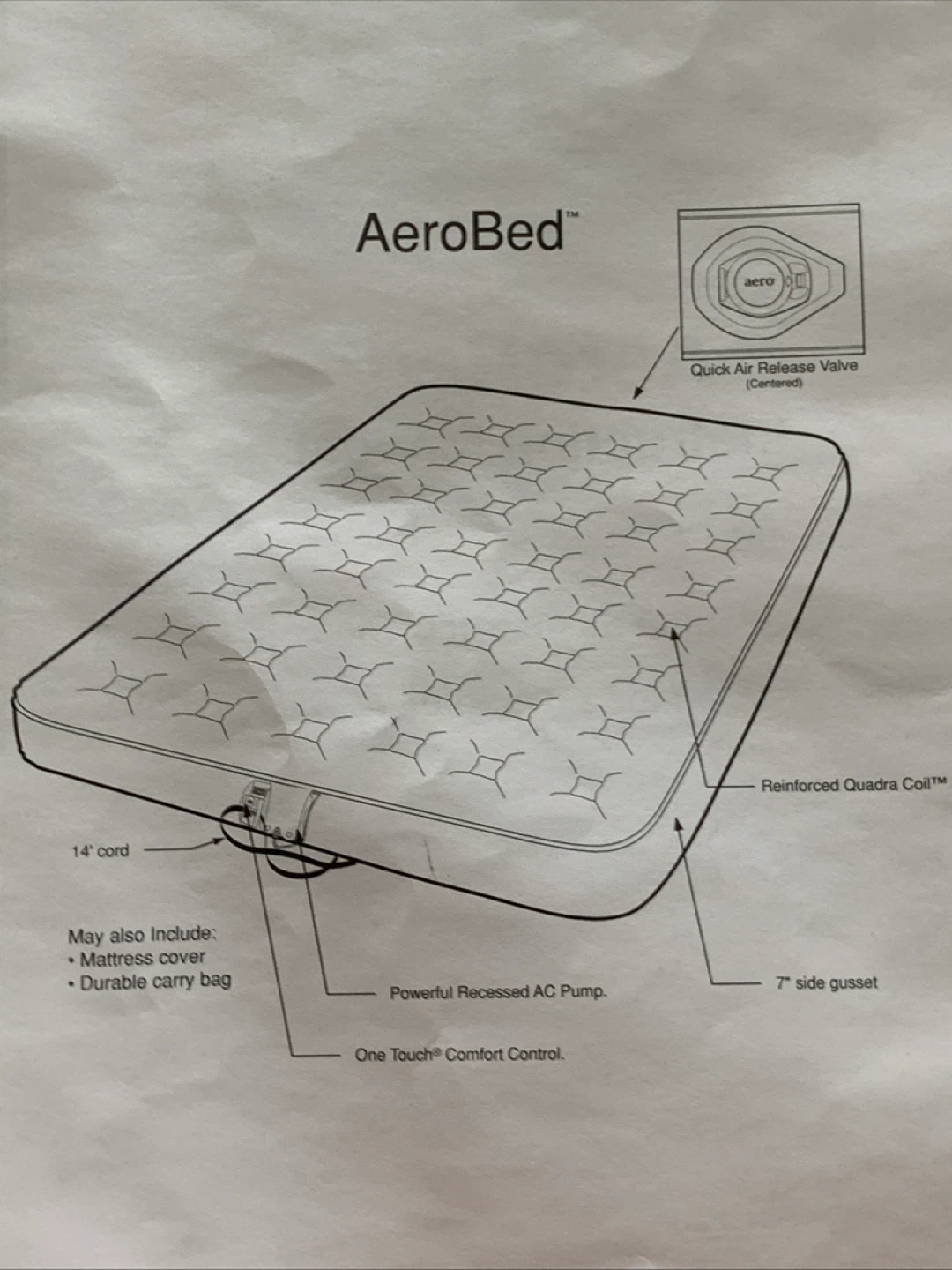 AeroBed Model 103R Air Mattress - photo 3