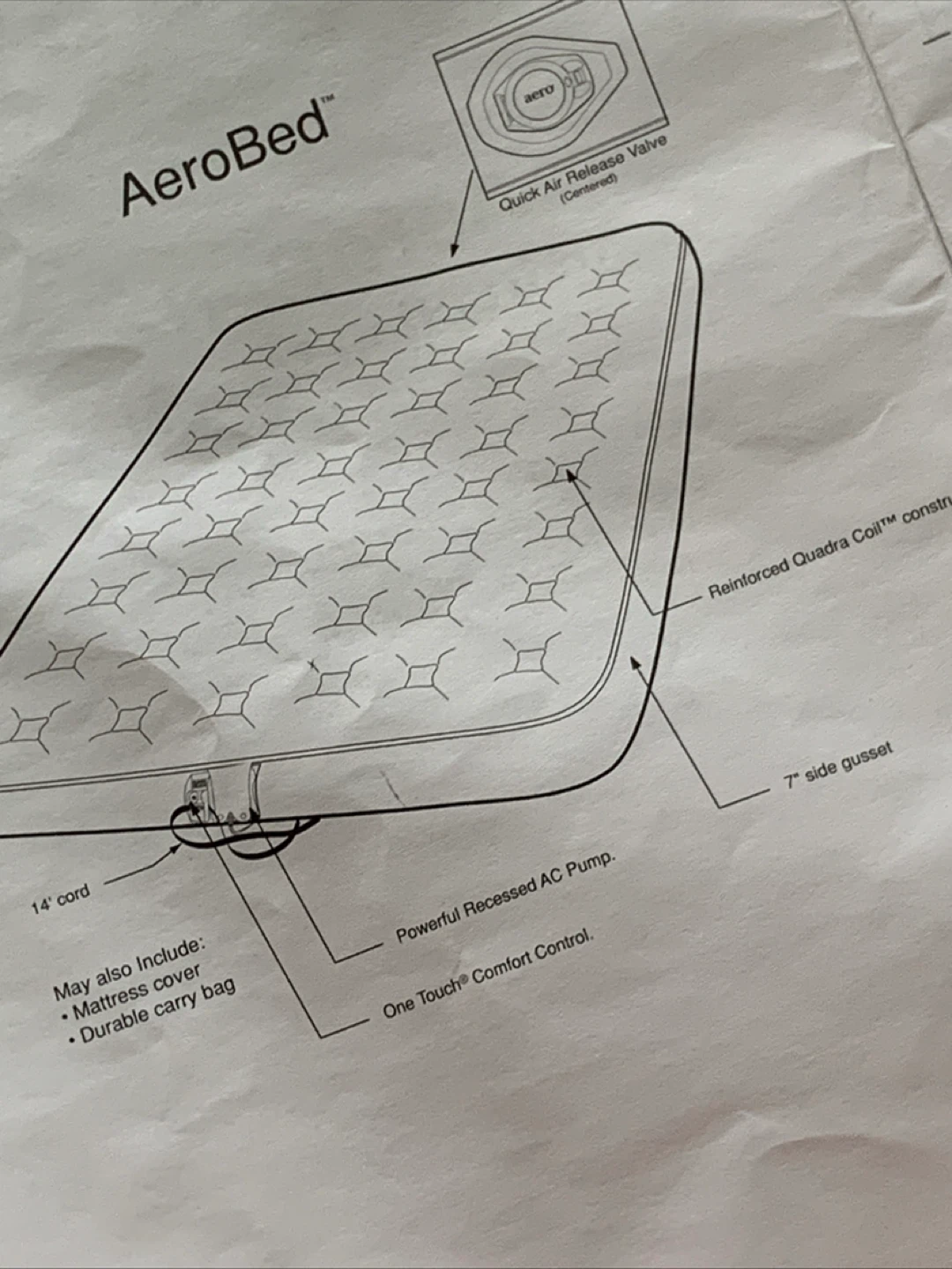 AeroBed Model 103R Air Mattress - photo 4