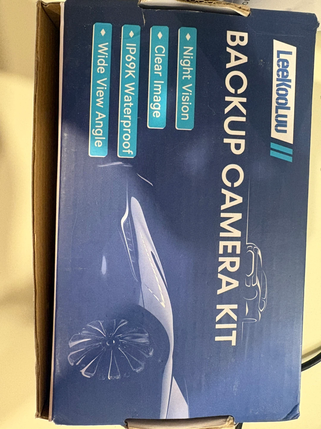 LeeKooLuu HD Rear/Front View Backup Camera Monitor Kit - photo 4