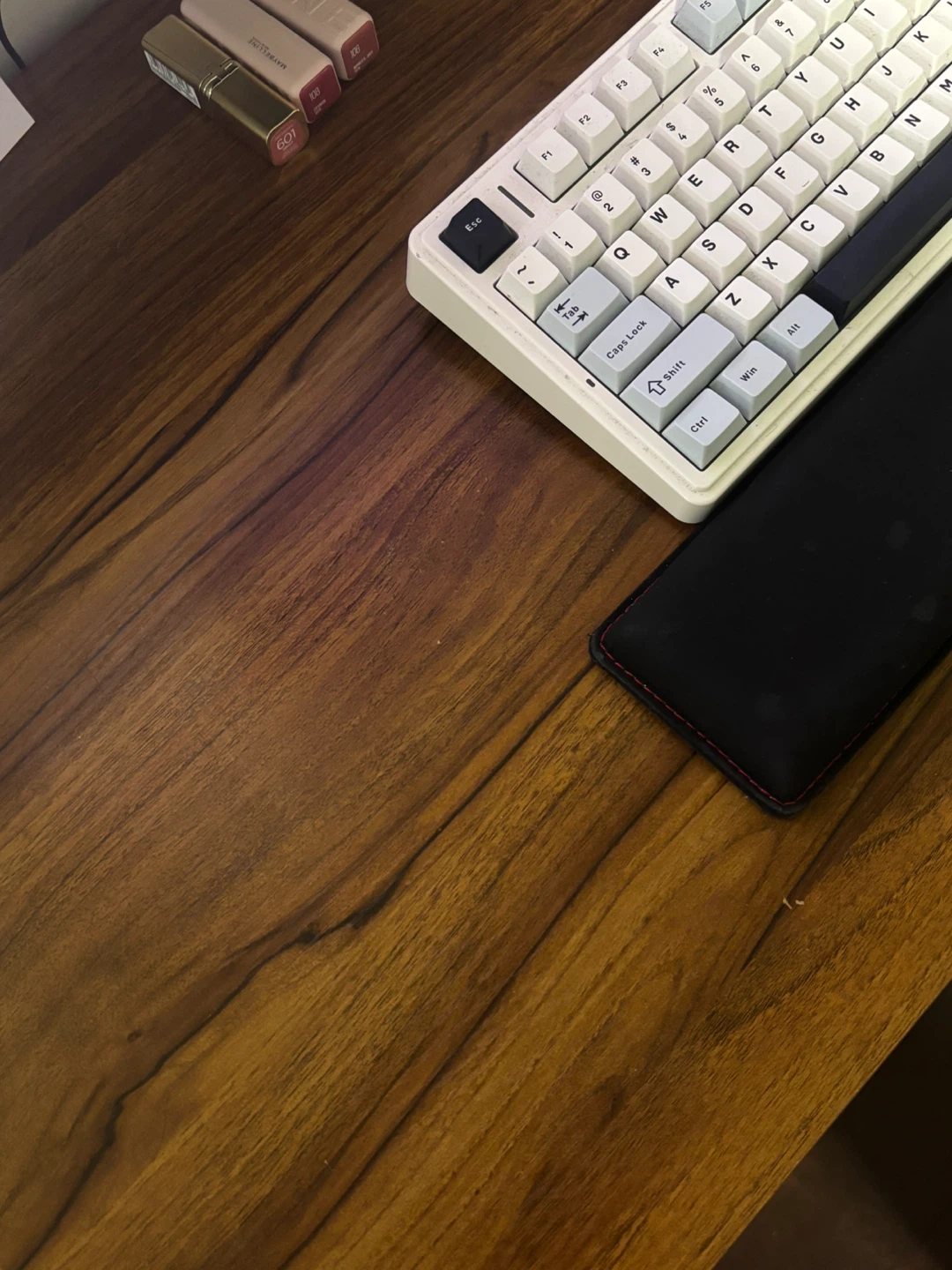 SHW Mission 40-Inch Home Office Computer Desk, Walnut - photo 4
