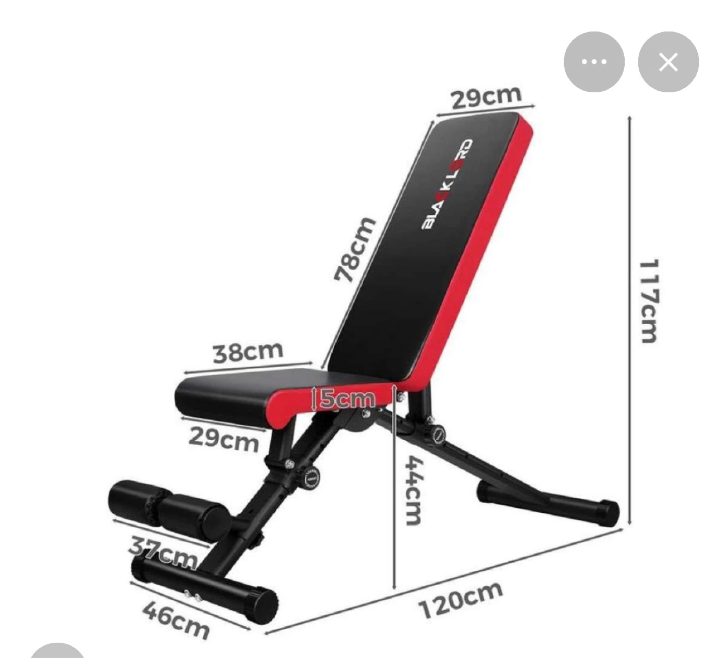Adjustable Workout Bench for Home Training