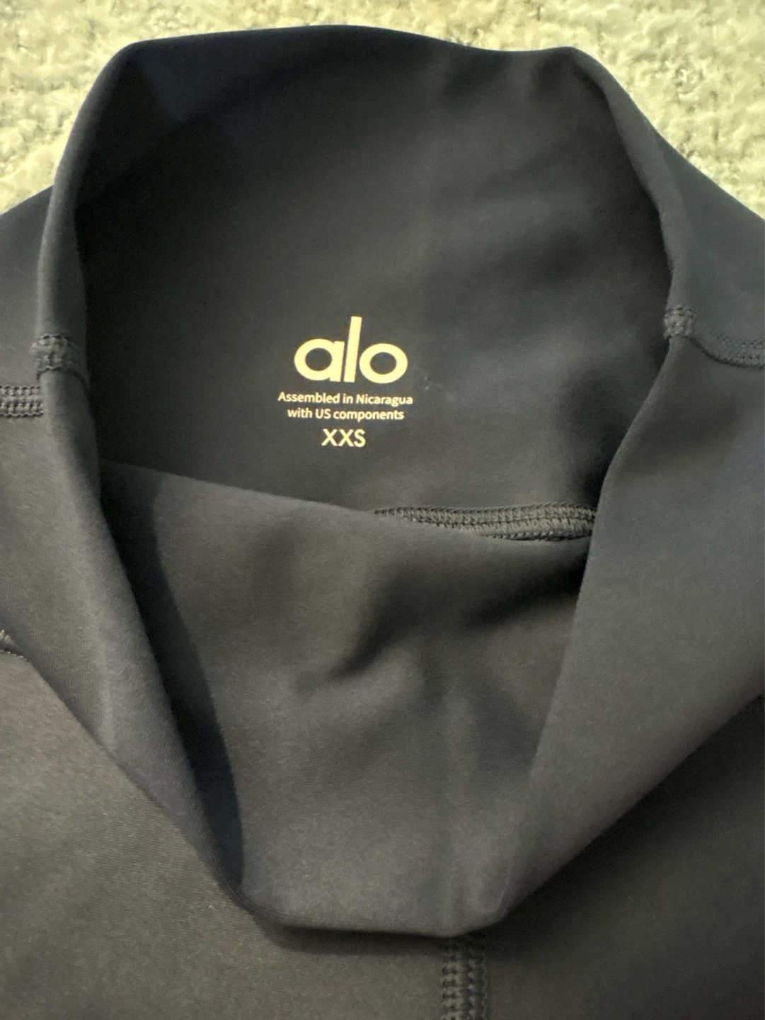 Alo Yoga Leggings XXS Navy - photo 2