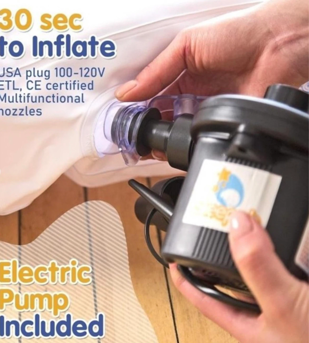 Sleeeph Travel Bed Set with Electric Pump - photo 3
