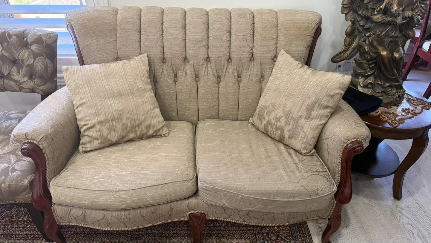 Vintage Sofa and Armchair Set - photo 3