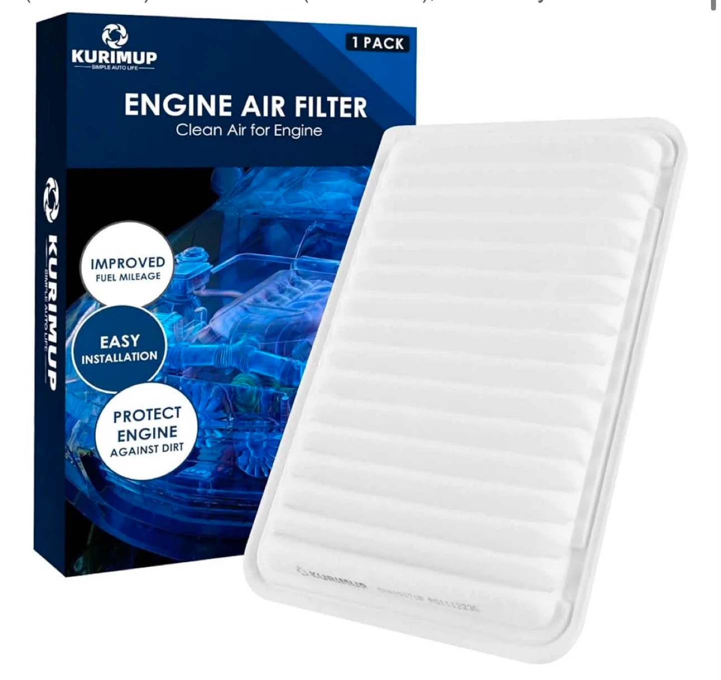 KURIMUPCA 01071 replacement engine air filter