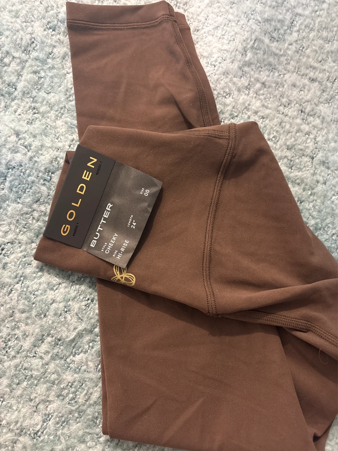 Aritzia Golden Butter Tights - Rich Mocha - Size 00