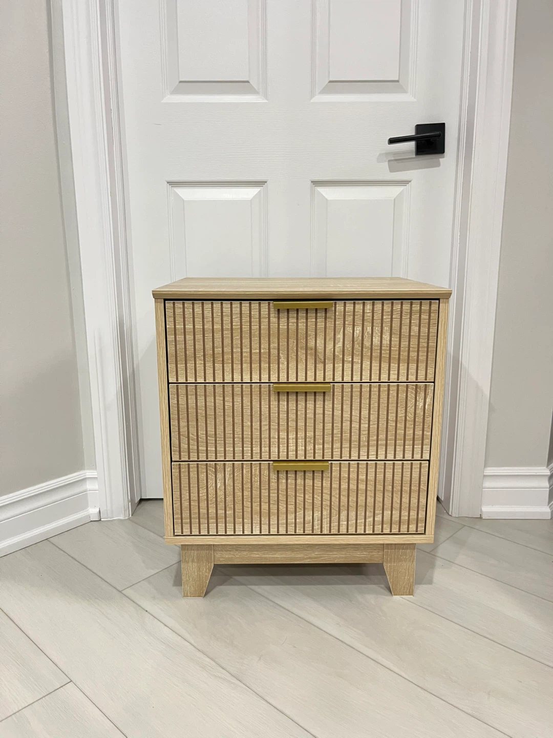 New 3 Drawer Night Stand