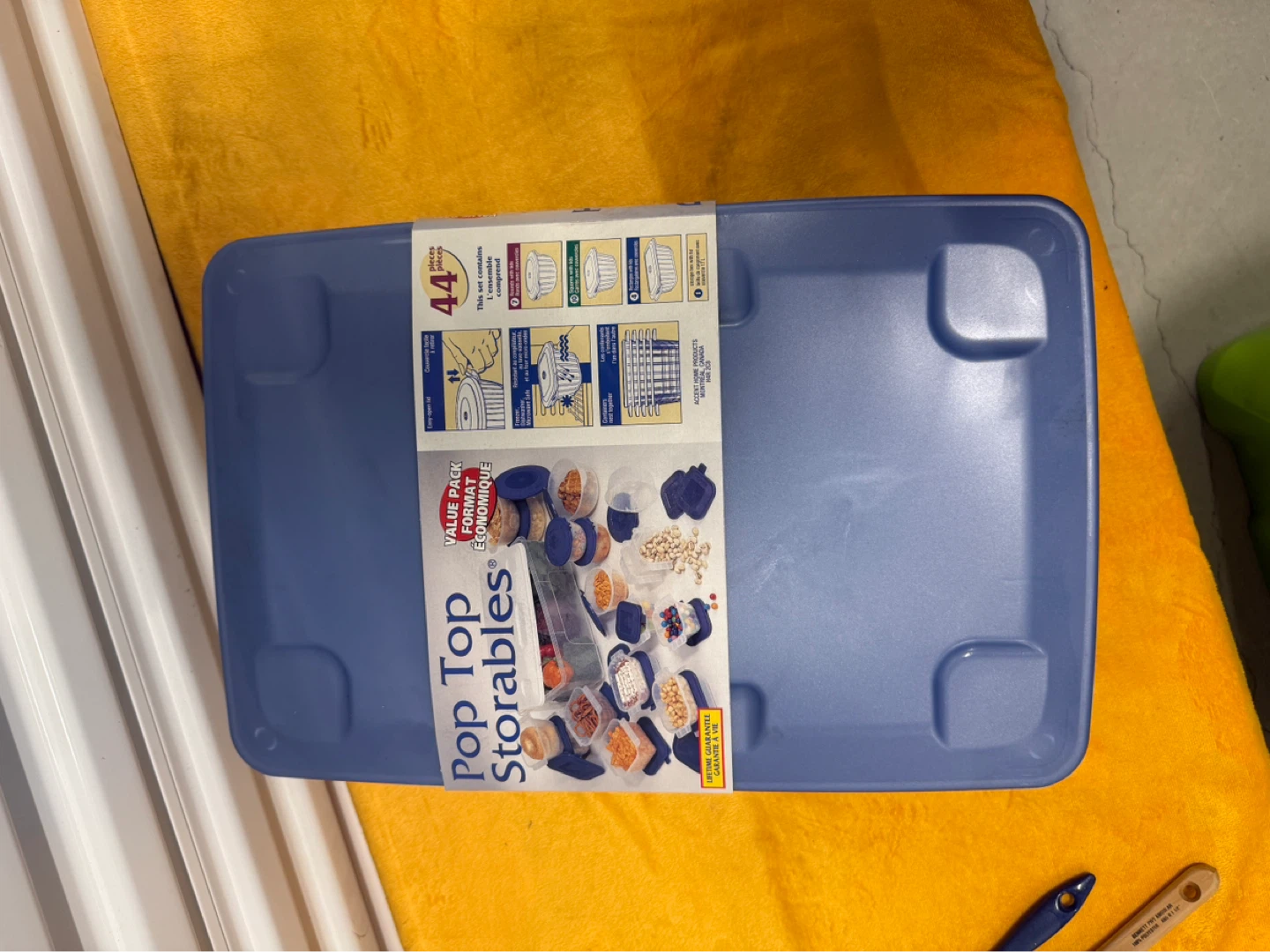 Pop Top Storables 44-Piece Food Storage Set