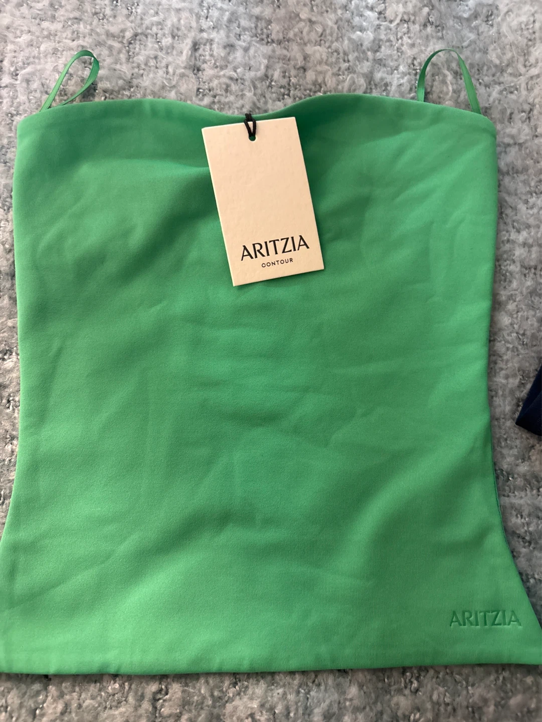 Aritzia Contour Strapless Top - Green - XS/TP - photo 2