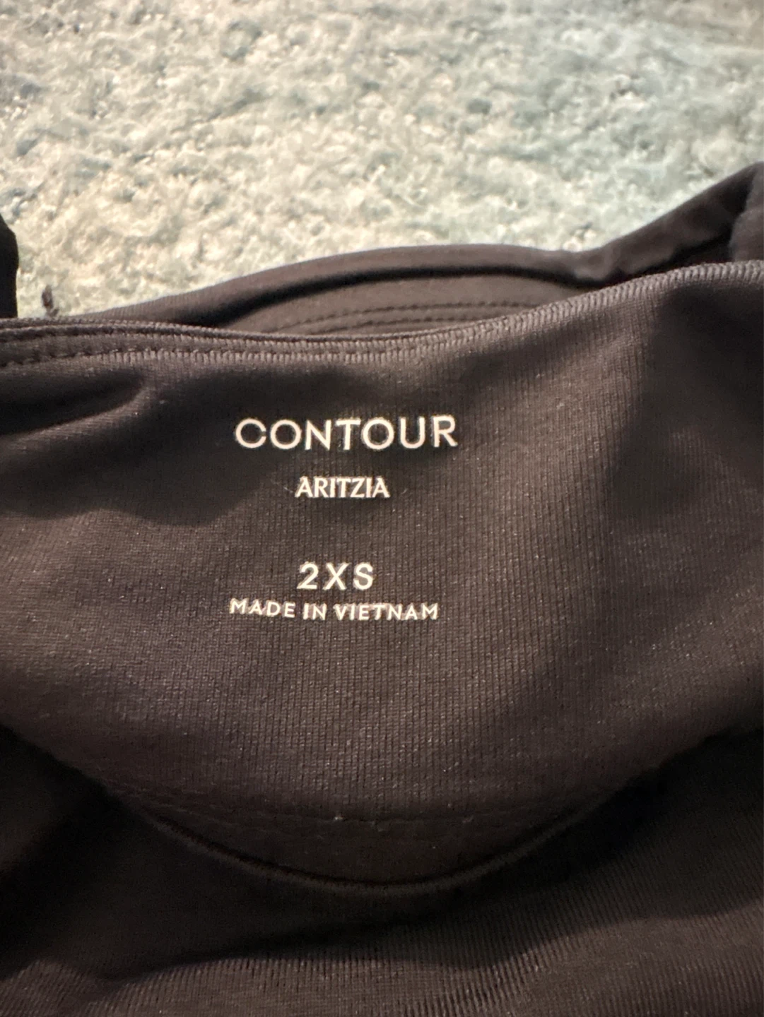 Aritzia Contour Black Bandeau Top 2XS - photo 3