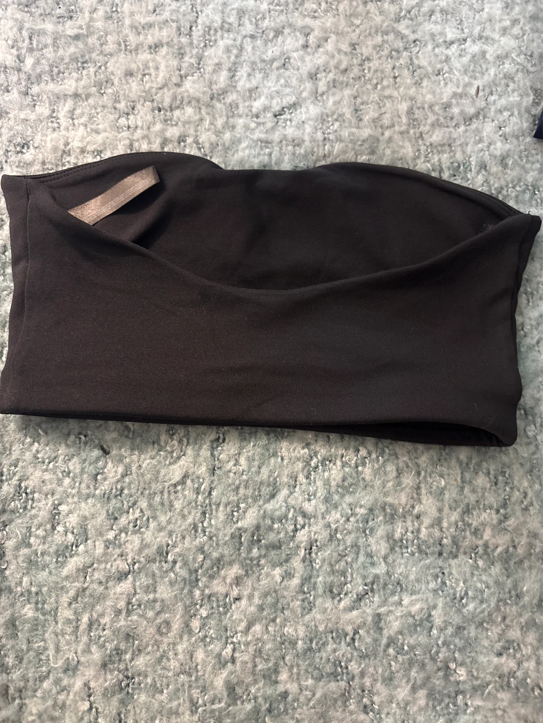 Aritzia Contour Black Bandeau Top 2XS - photo 2