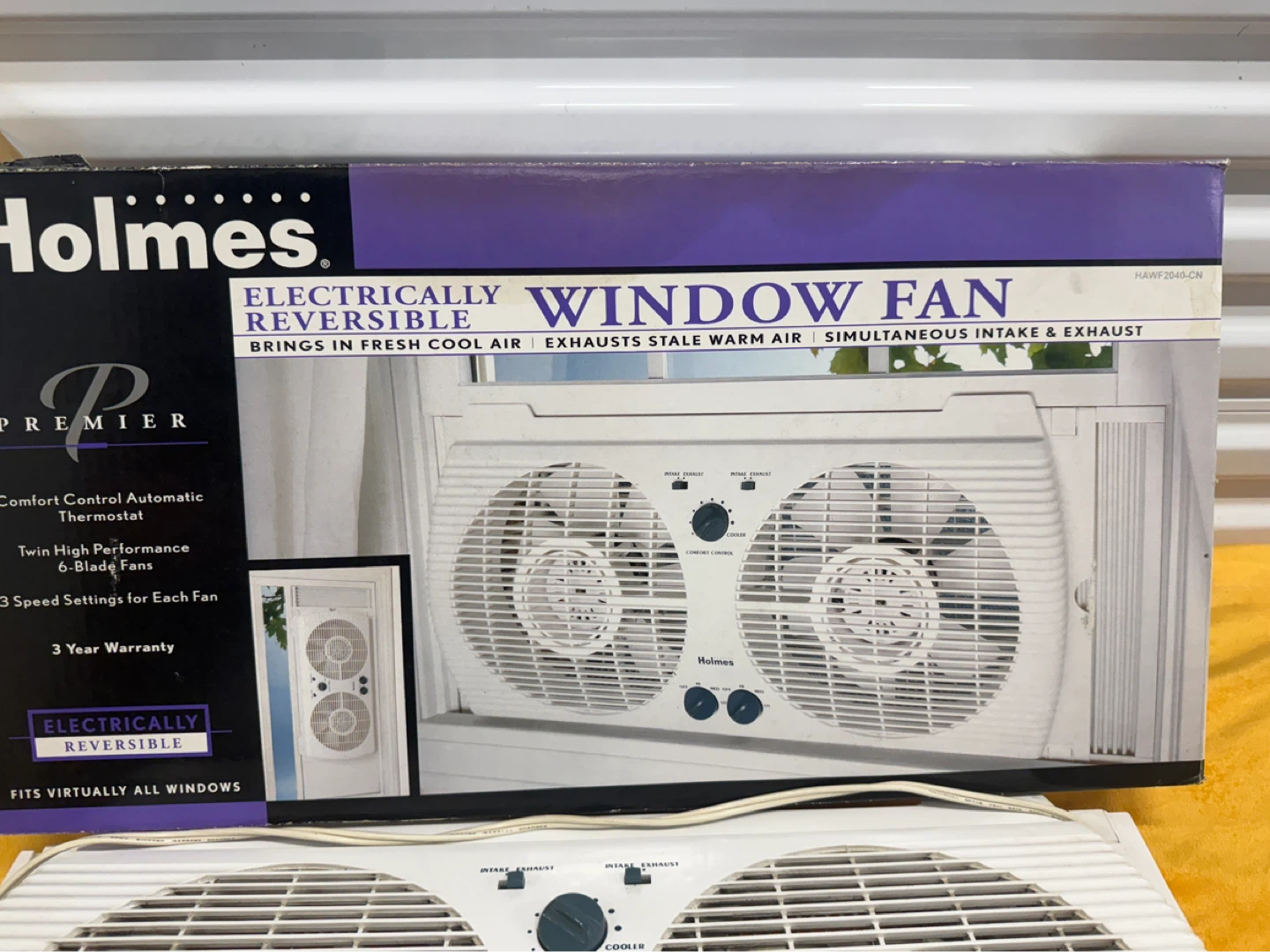 Holmes Premier Twin Window Fan - photo 3