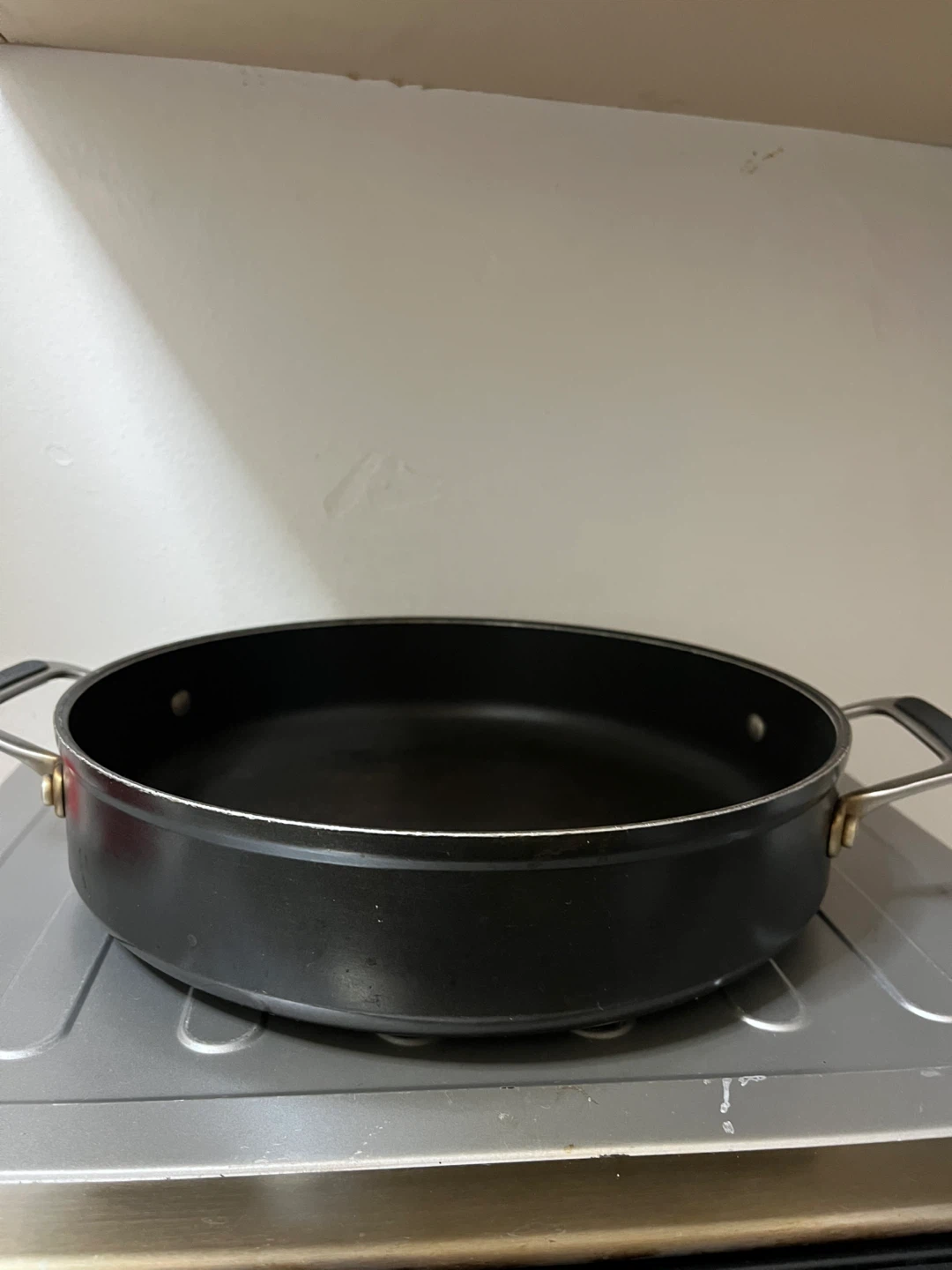 KitchenAid Non-Stick Deep Sauté Pan with Lid - photo 2