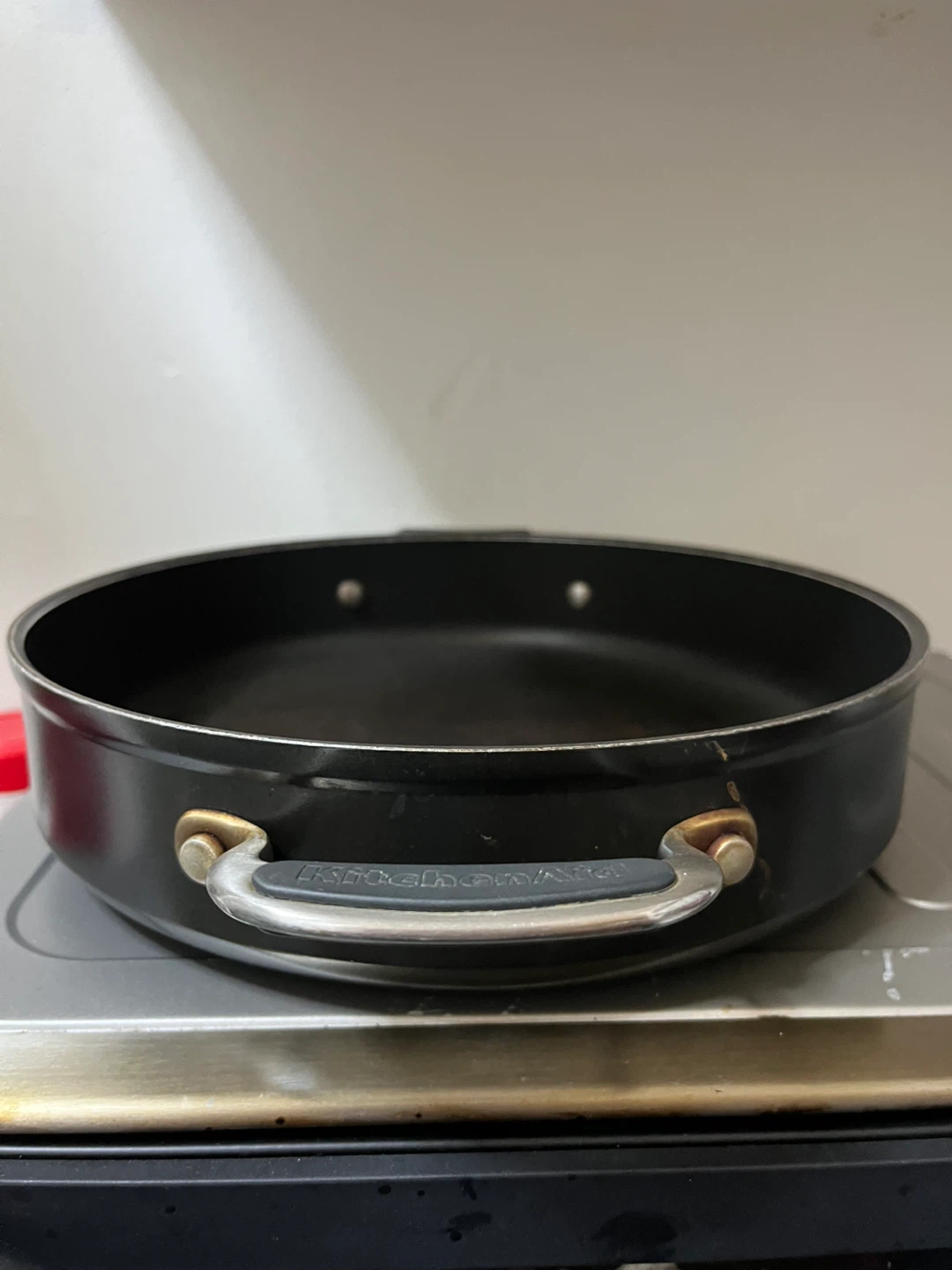 KitchenAid Non-Stick Deep Sauté Pan with Lid